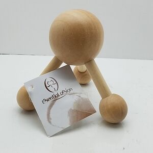 Wooden Massagers Three Pin
